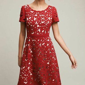 Anthropologie Moulinette Soeurs Silk Aliz Dress